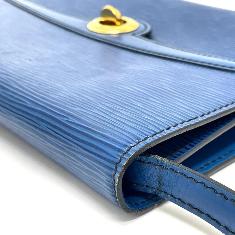 LOUIS VUITTON M52575 Epi Arsch Shoulder Bag Epi Leather blue - Picture 4 of 12